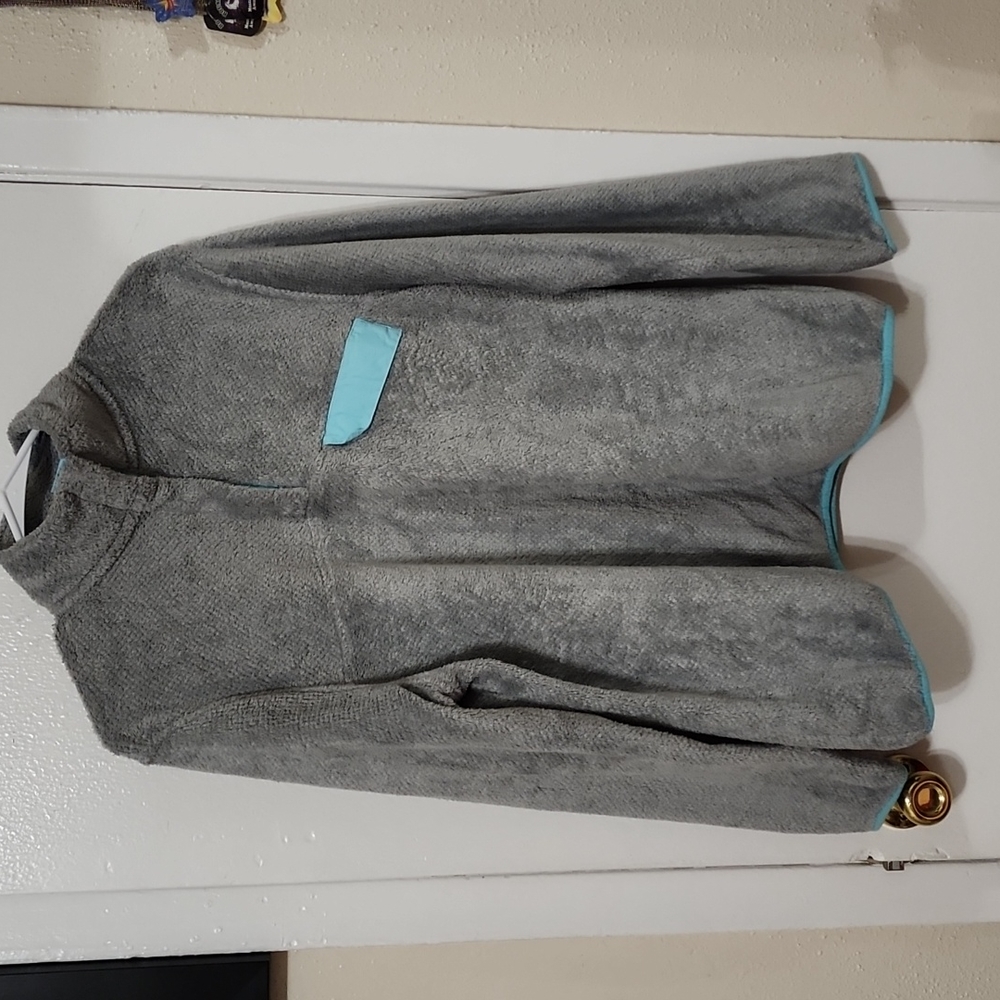 sweater for Women, Color Gray, Half Zipper